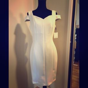 Calvin Klein White sheath dress